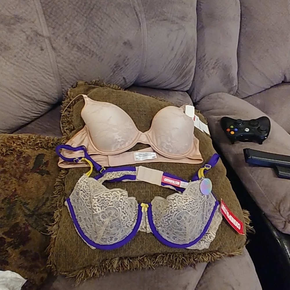 (2) Extremely comfy brand new with tag bras